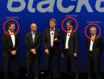 $6.8 Millions pour le départ de 3 cadres de BlackBerry